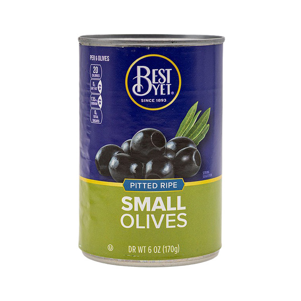Best Yet Pitted Ripe Small Olives