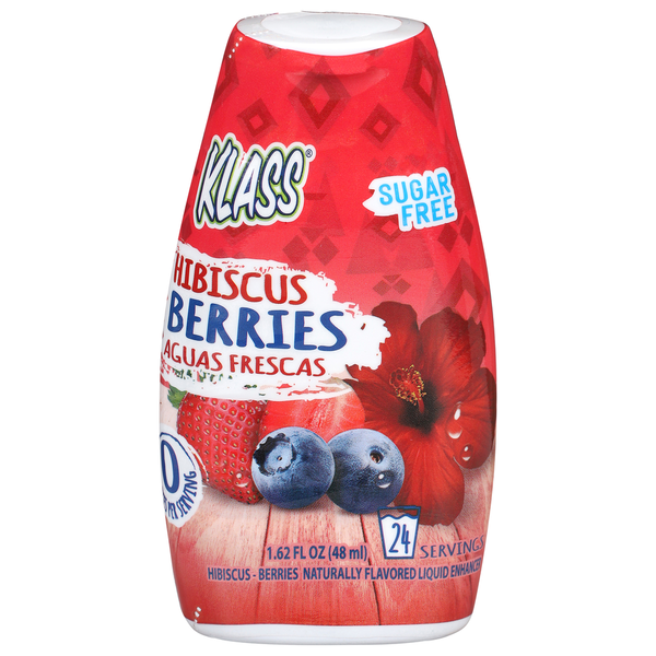 Klass Sugar Free Hibiscus Berries Drink Mix Same-Day Delivery or