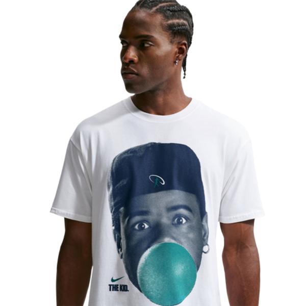 Nike Men's Max90 Ken Griffey Jr. Bubble Graphic T-Shirt, L - White