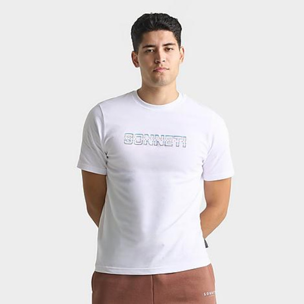 Sonneti Men's Dual T-Shirt, L - White