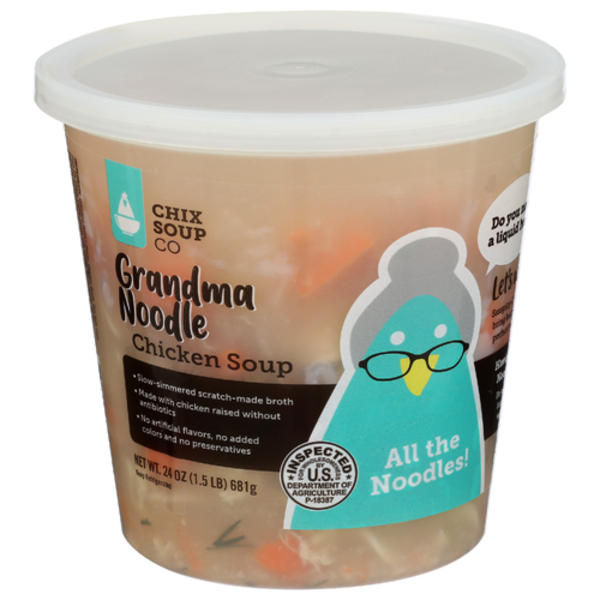 Chix Soup Co Grandma Noodle Chicken Soup