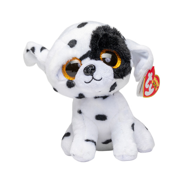 Ty Beanie Boo's Luther Dalmatian Spotted Dog PlushToy