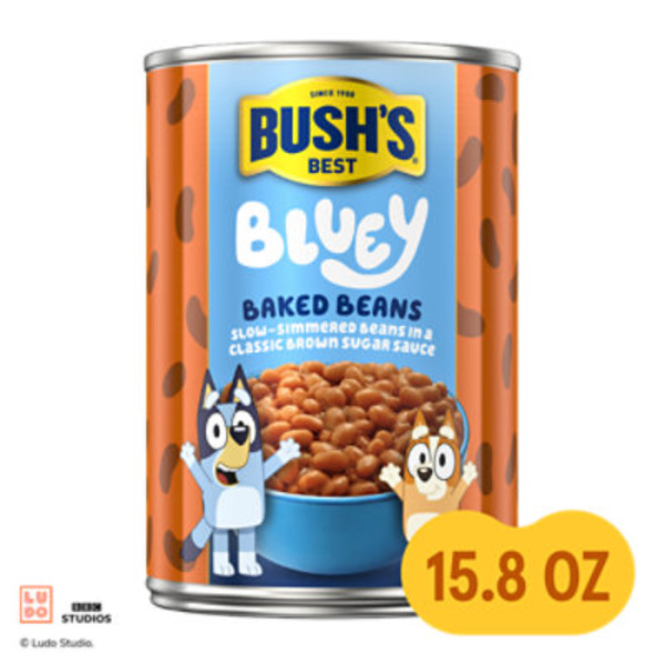 Bush's Best Bluey Baked Beans