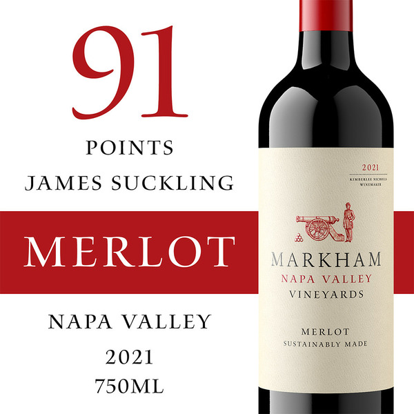 Markham Merlot Napa Valley Same-Day Delivery | Binny's Beverage Depot