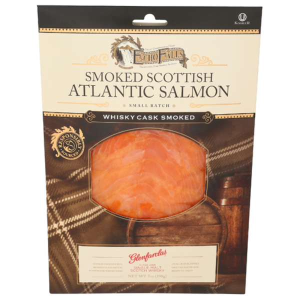Echo Falls Whisky Cask Smoked Scottish Atlantic Salmon
