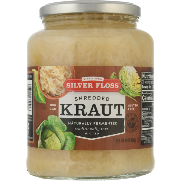 Silver Floss Kraut, Shredded