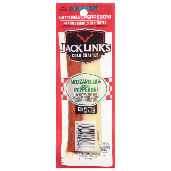 Jack Link's Mozzarella & Uncured Pepperoni Same-Day Delivery or
