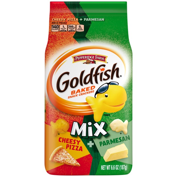 Pepperidge Farm® Goldfish® Mix Goldfish Mix Cheesy Pizza +