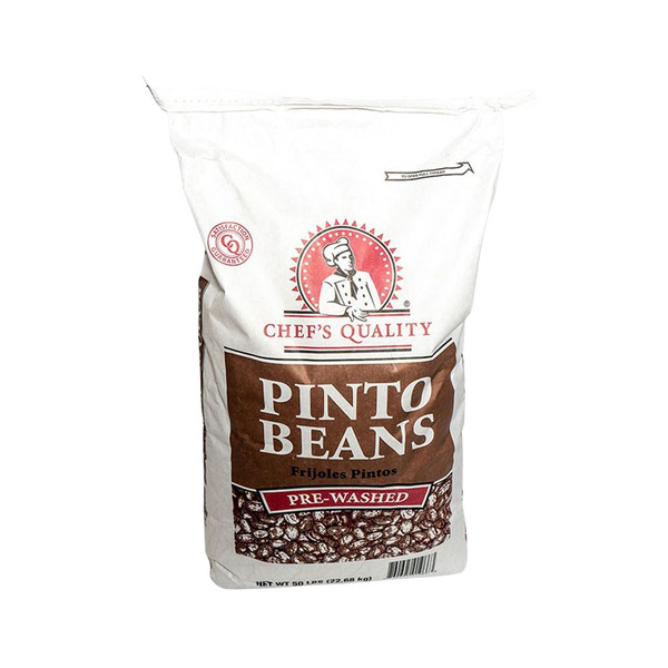 Chef's Quality - Pre Washed Pinto Beans - 50 lb Bag