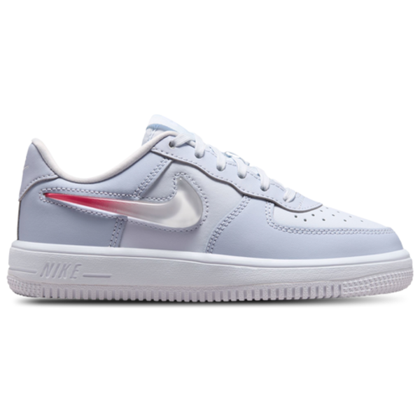 Nike Kids' Preschool Air Force 1 Low Shoes, Size 13K, Medium/D - Grey/Tropical Pink/White