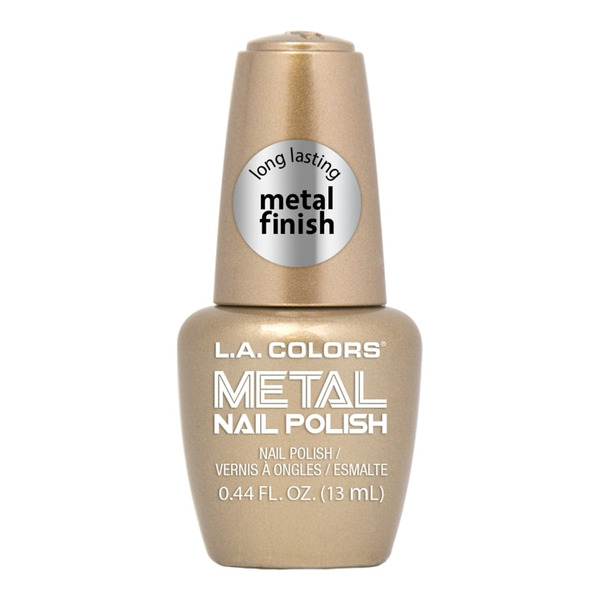 L.A. Colors Metal Nail Polish Cnl62 Bubbly Same-Day Delivery