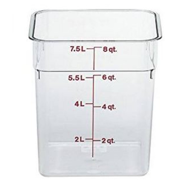 Cambro - RFS22148 Round White Food Storage Container, 22 Qt
