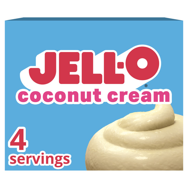 Jell-O Coconut Cream Instant Pudding & Pie Filling Mix Same-Day