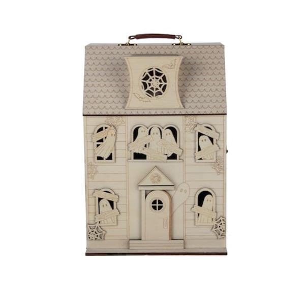 Make Market Ghostly DIY Wood Dollhouse