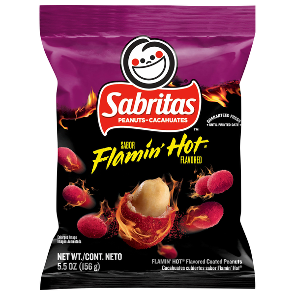 Sabritas Flamin' Hot Flavored Peanuts