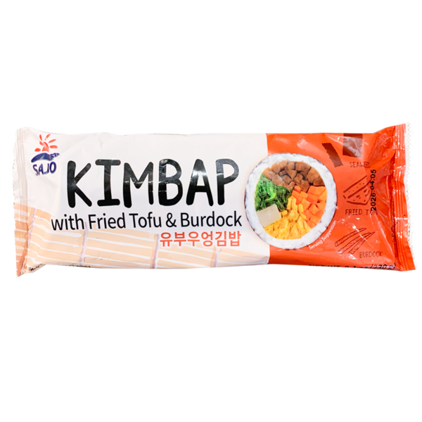 Sajo Kimbap With Fried Tofu & Burdock Same-Day Delivery | HMart