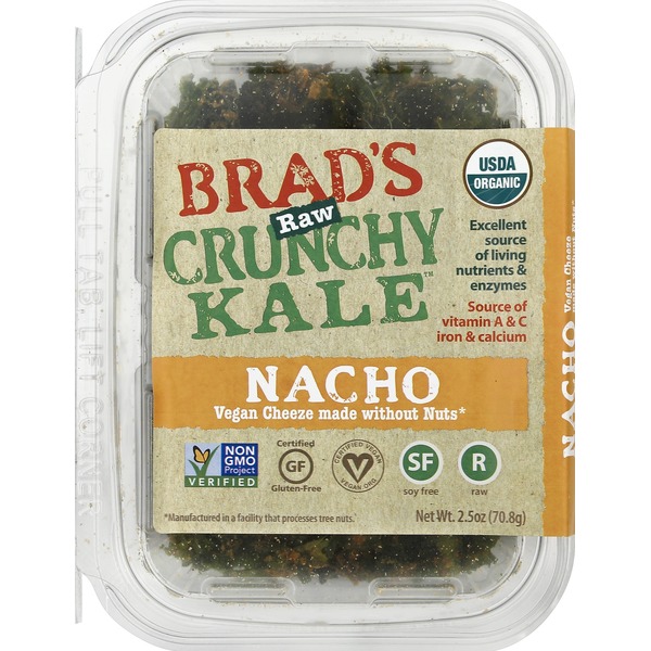 Brad's Raw Kale, Crunchy, Nacho (2.5 oz) Instacart