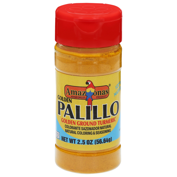 Amazonas Rainforest Products Golden Palillo Ground Turmeric