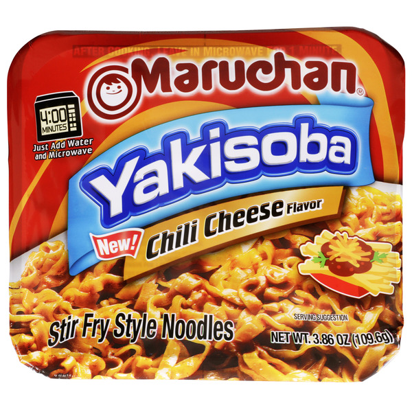 Maruchan Yakisoba Noodles, Chili Cheese, 3.86 oz Same-Day Delivery