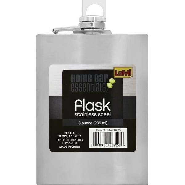 Lami Flask, Stainless Steel, 8 Ounce Same-Day Delivery or Pickup