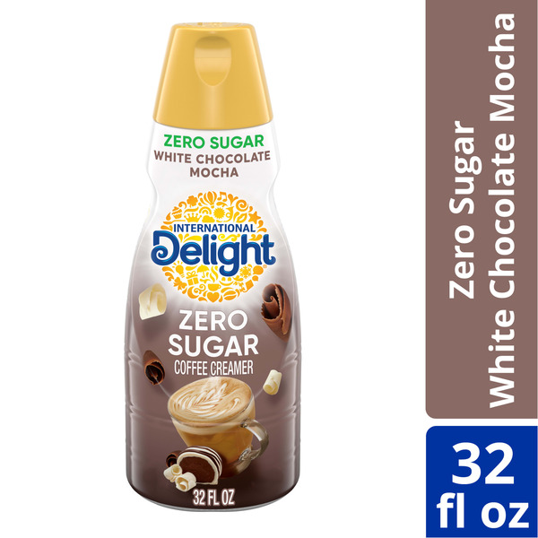 International Delight Zero Sugar Coffee Creamer, White Chocolate