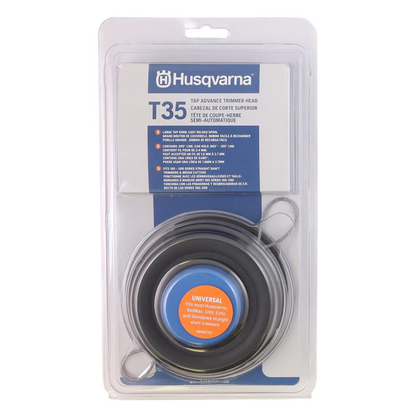 Husqvarna T35 Tap Advance 0.095-in String Trimmer Replacement Head