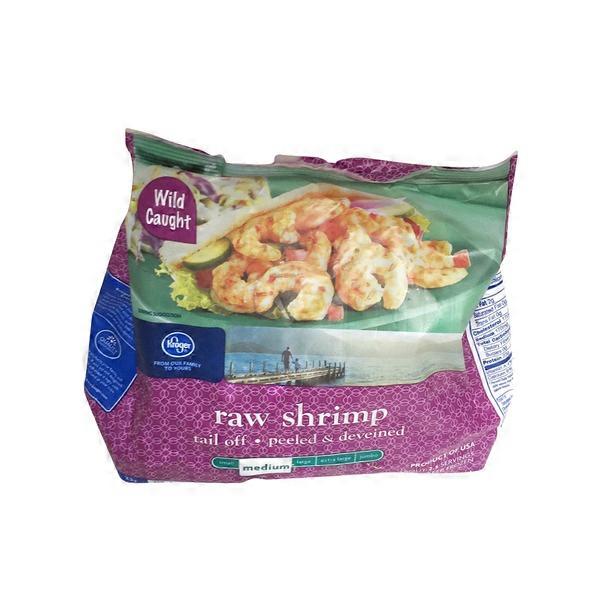 Kroger Medium Raw Shrimp Peeled & Deveined