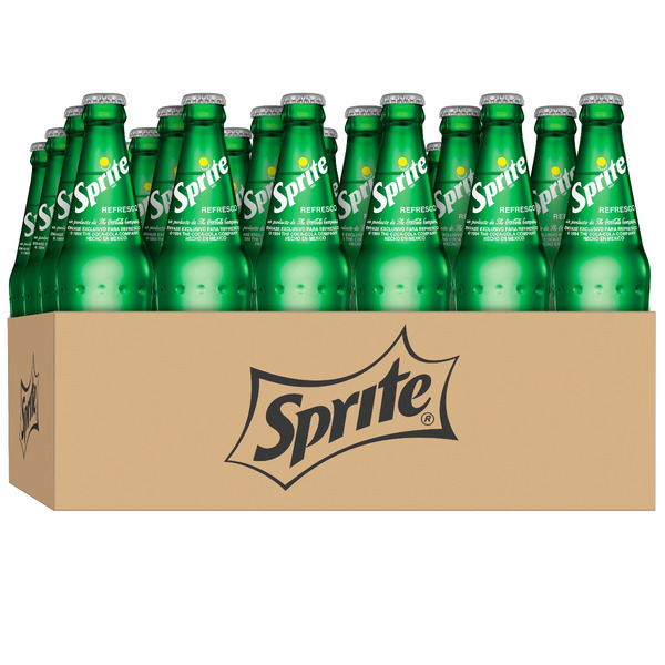 Sprite Mexico Glass Bottles, 355 mL, 24 Pack