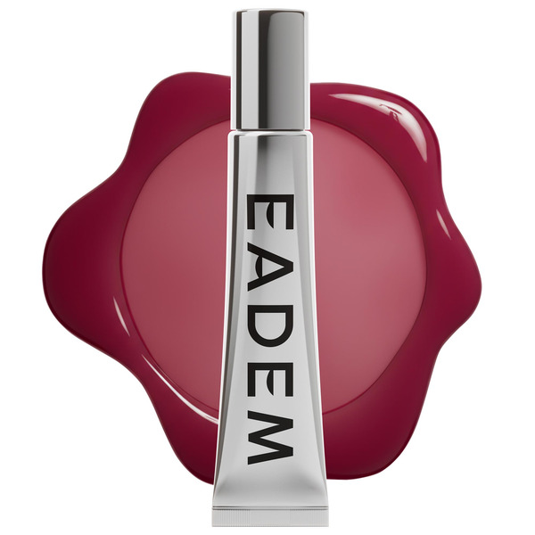 EADEM Le Chouchou Exfoliating + Softening Peptide Lip Balm - Bissap Glaze Deep Plum Berry
