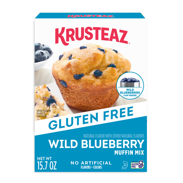Krusteaz Gluten Free Wild Blueberry Muffin Mix