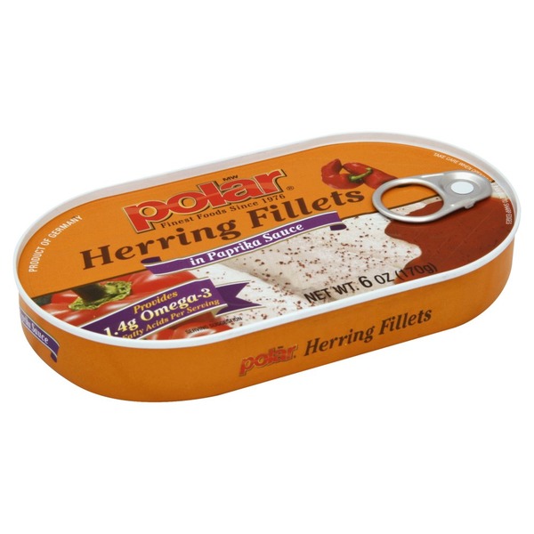 Polar Herring Fillets, In Paprika Sauce (6 oz) Instacart