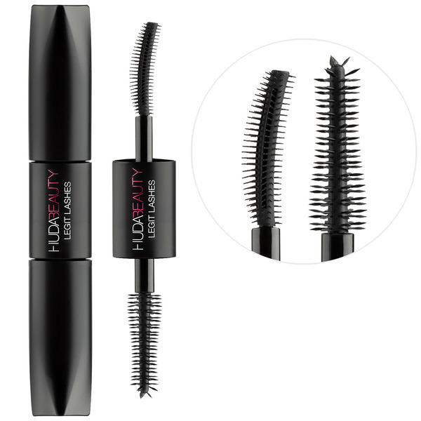 Huda Beauty Mini Legit Lashes Double-Ended Volumizing & Lengthening Mascara