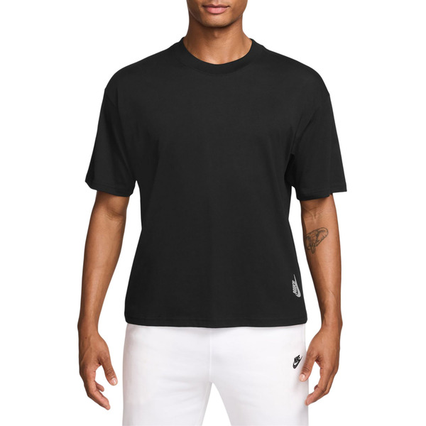 Nike Men's Sportswear Boxy Essential T-Shirt, M - Black