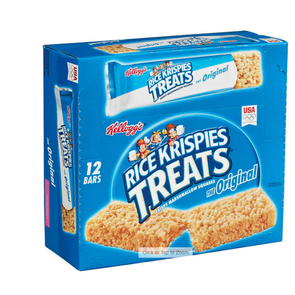 Kellogg's - Rice Krispies Treats, 2.2 oz, 12 Ct