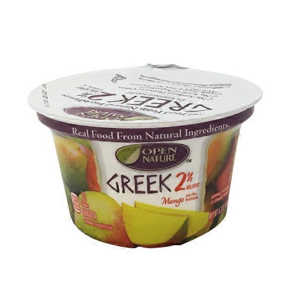 Open Nature Greek Strained Lowfat Yogurt (5.3 oz) Instacart