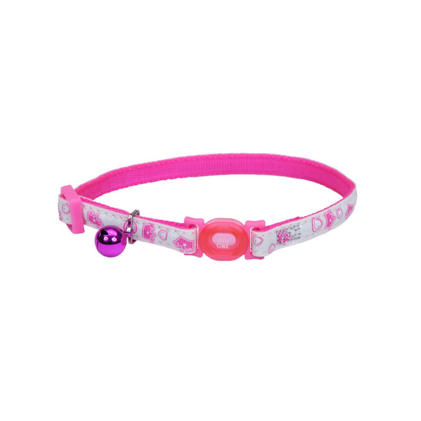 Coastal Pet 3/8" Glow In the Dark Adjustable Breakaway Safe Cat Collar