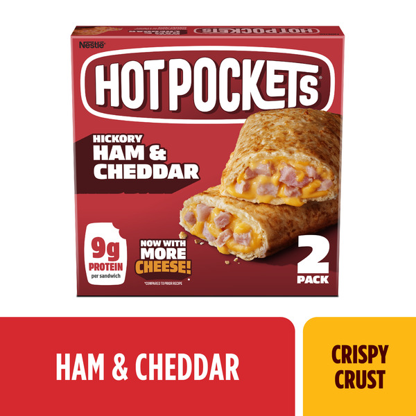 Hot Pockets Hickory Ham And Cheddar