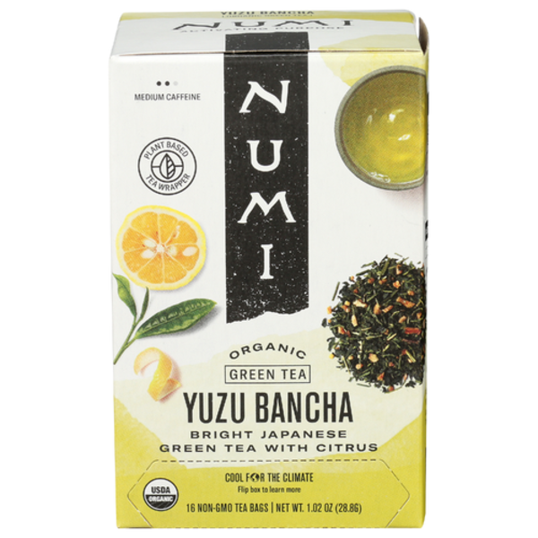 Numi Organic Yuzu Bancha Green Tea