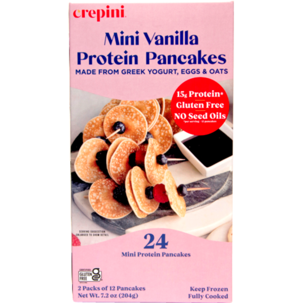 Crepini Mini Vanilla Protein Pancakes