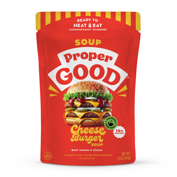 Proper Good Cheeseburger Soup