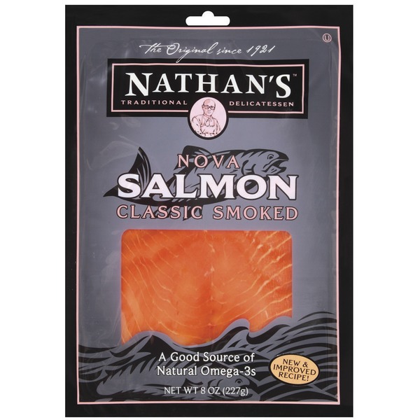 Nathan's Famous Nova Classic Smoked Salmon Same-Day Delivery or
