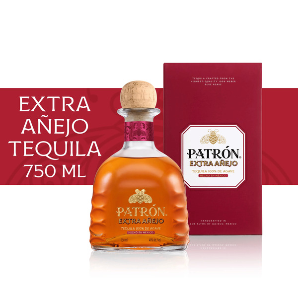 Patrón Extra Añejo 40% 75Cl/750Ml Same-Day Delivery | Binny's