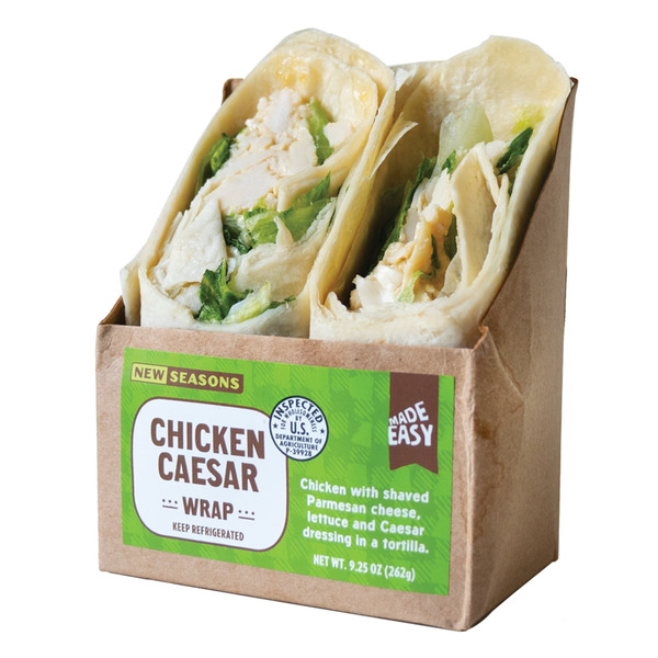 New Seasons Market Chicken Caesar Wrap Same-Day Delivery or Pickup