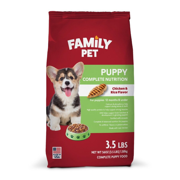 Ashland Farms Chicken & Rice Flavor Premium Puppy Dog Food Same