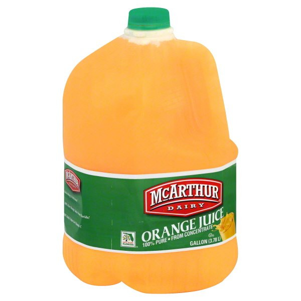Mcarthur - Orange Juice, 1 Gallon