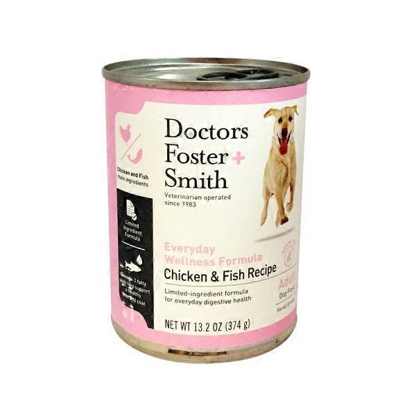 Doctors Foster + Smith Chicken & Fish Recipe Adult Dog Food (13.2 oz