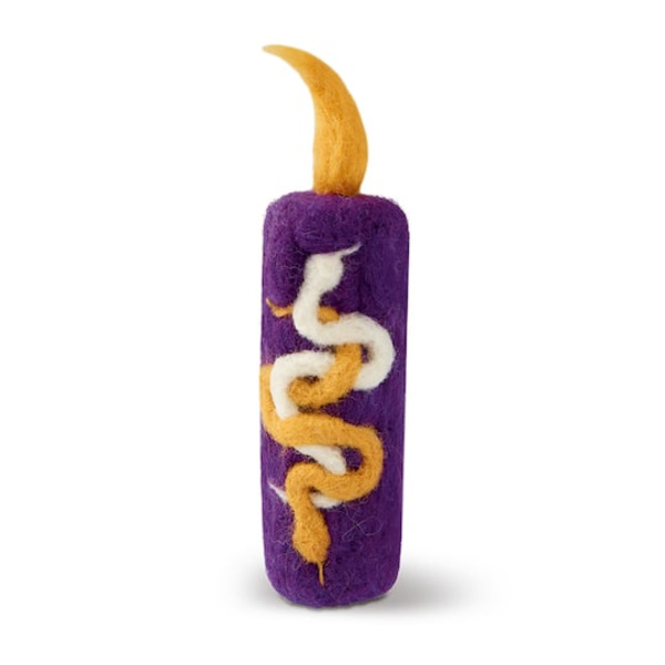 Loops & Threads Entwined Snake Candle Halloween Needle Felting Kit