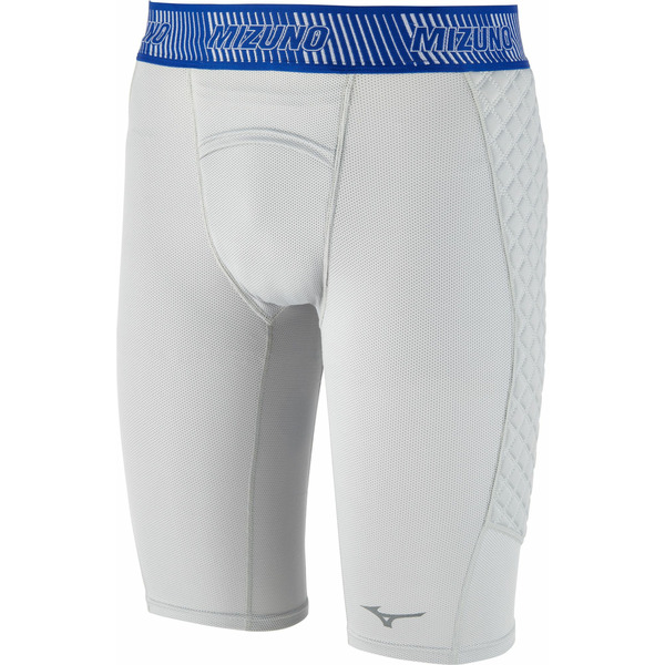Mizuno Men's Diamond Elite Padded Sliding Shorts, Medium - Grey