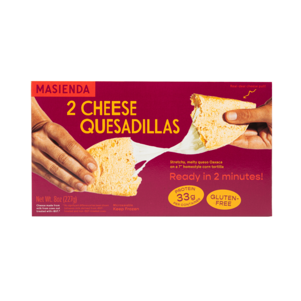 Masienda Cheese Quesadillas