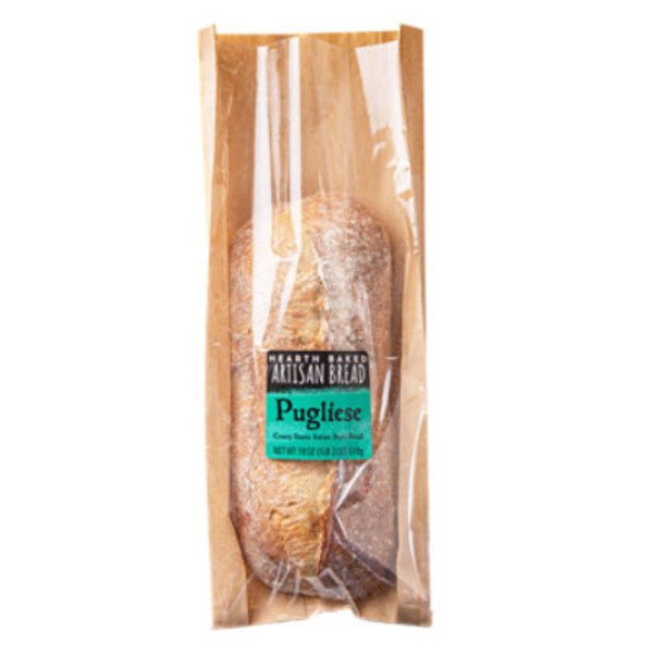 Pugliese Crusty Rustic Italian Style Bread